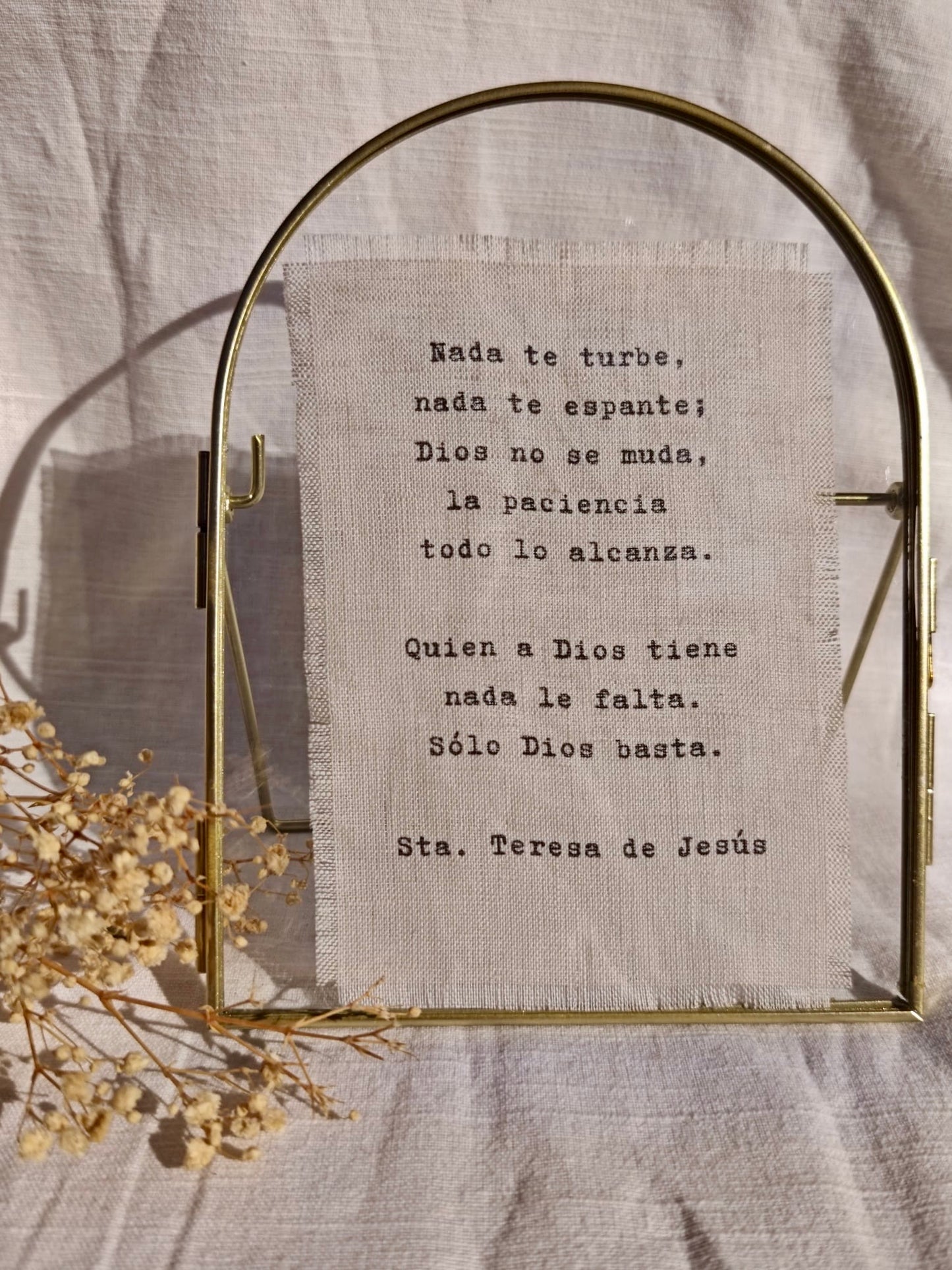 Revelado oración Sta. Teresa de Jesús