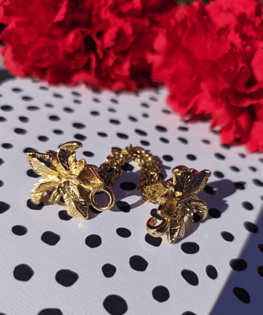 Broche flores