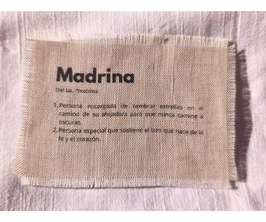 Revelado mini para padrinos