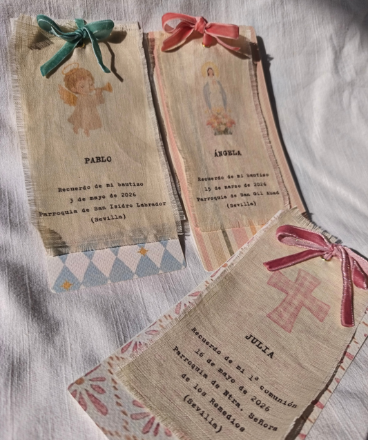 Recordatorios en tela