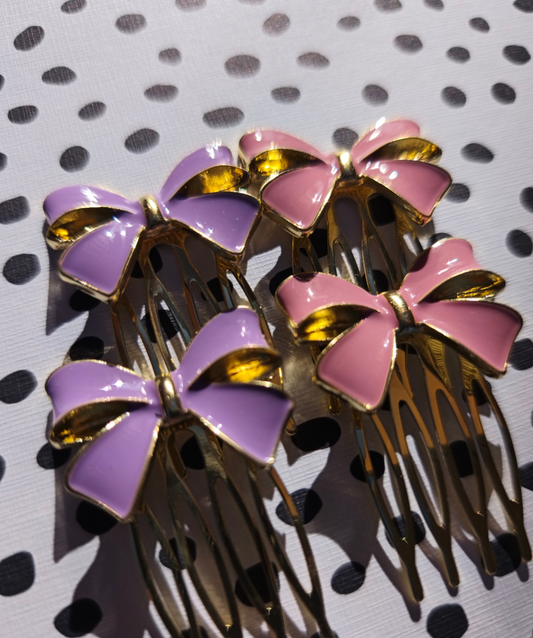 Peinecillo lazo vintage